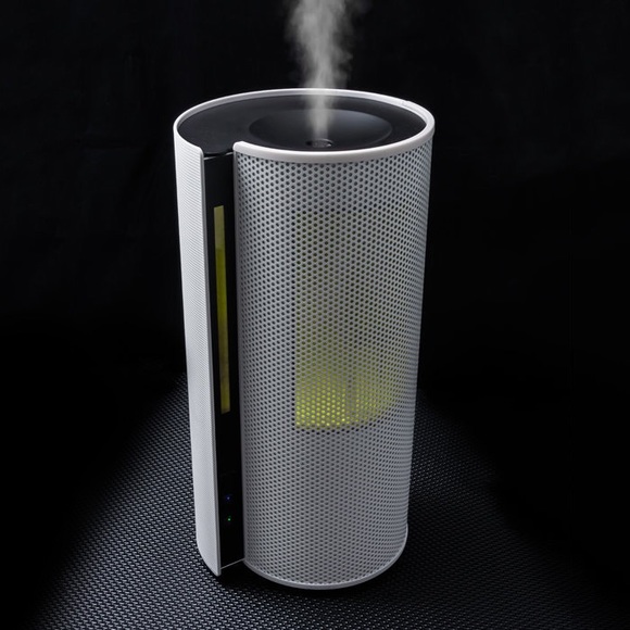 White H5 Spiral Hybrid Humidifier - Picture 1 of 6